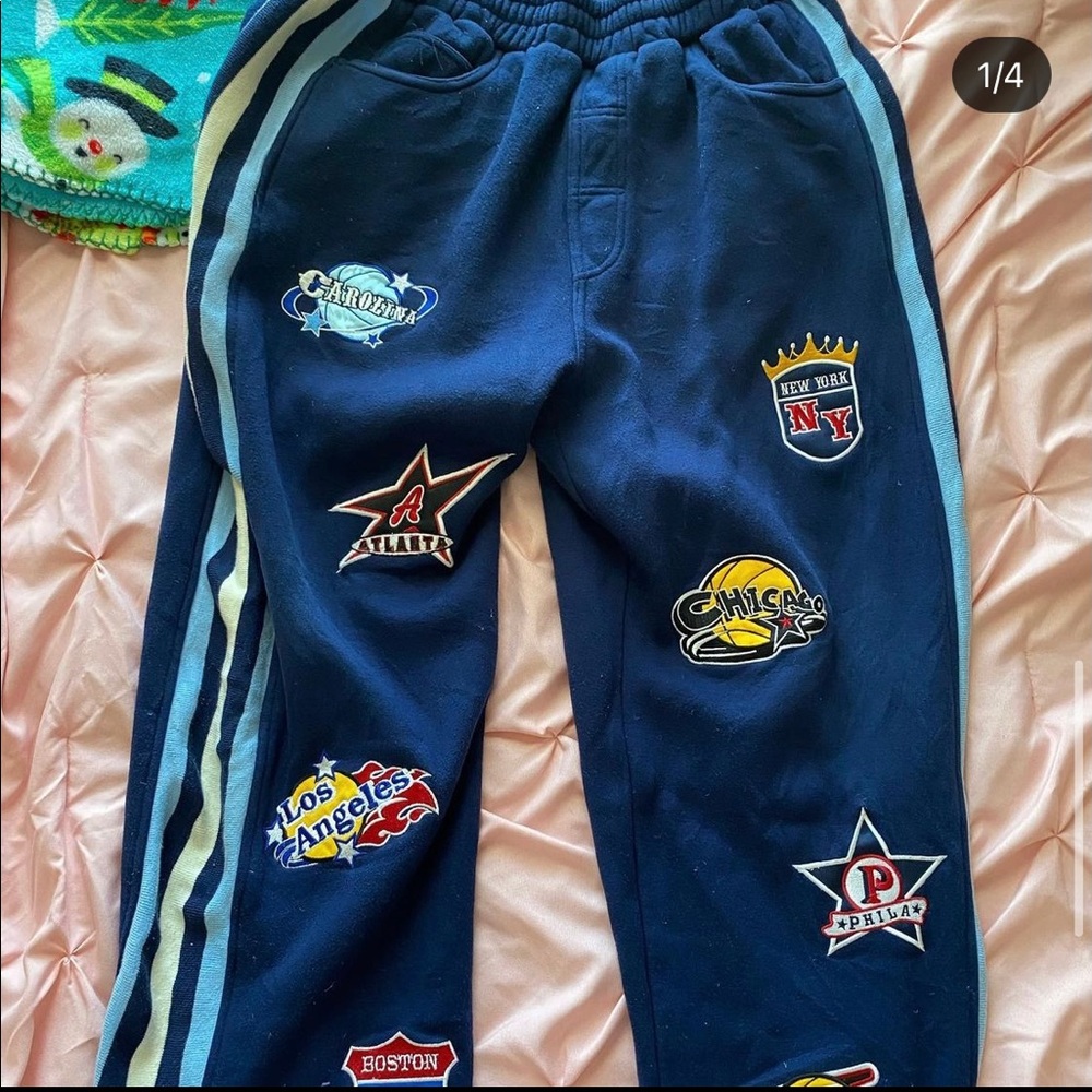 men’s basketball pants with team logos